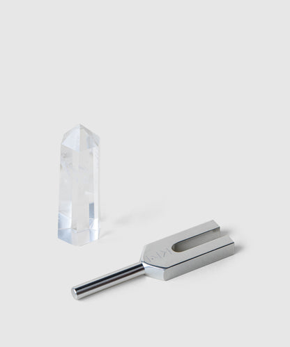 Tuning Fork & Clear Quartz Crystal | KonMari by Marie Kondo