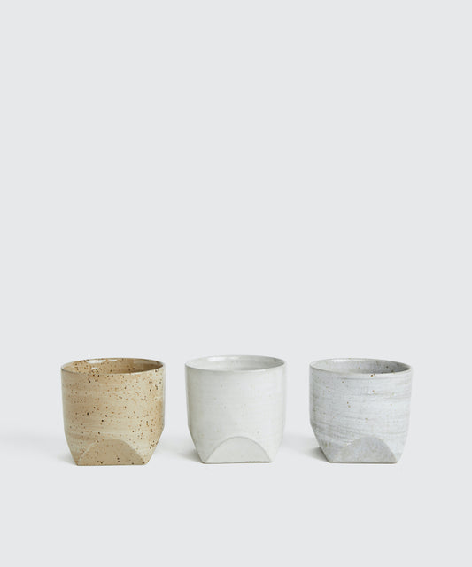 Faceted Stoneware Teacup | Shop at KonMari by Marie Kondo