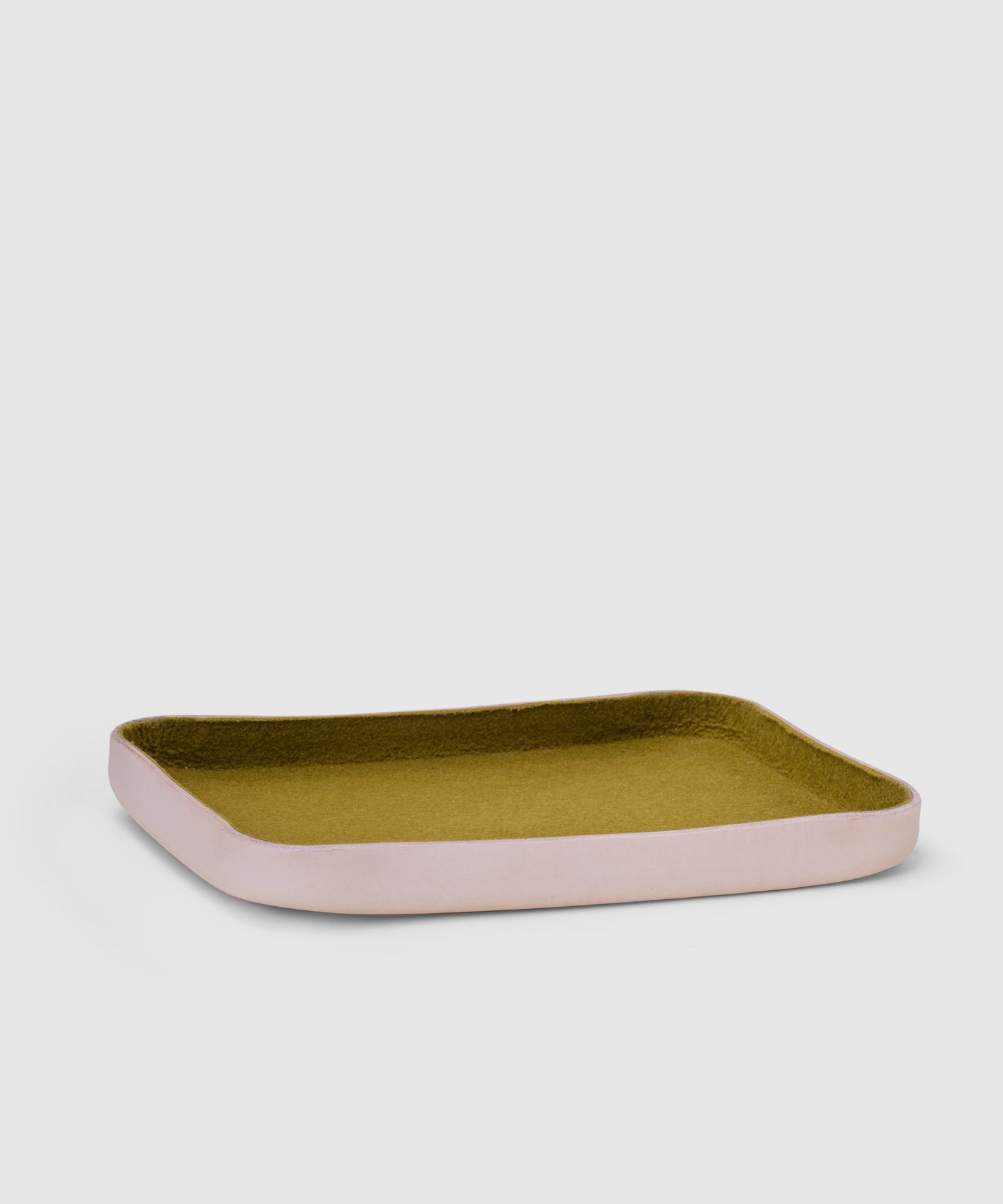 Large Wool & Leather Kawabon Valet Tray | KonMari