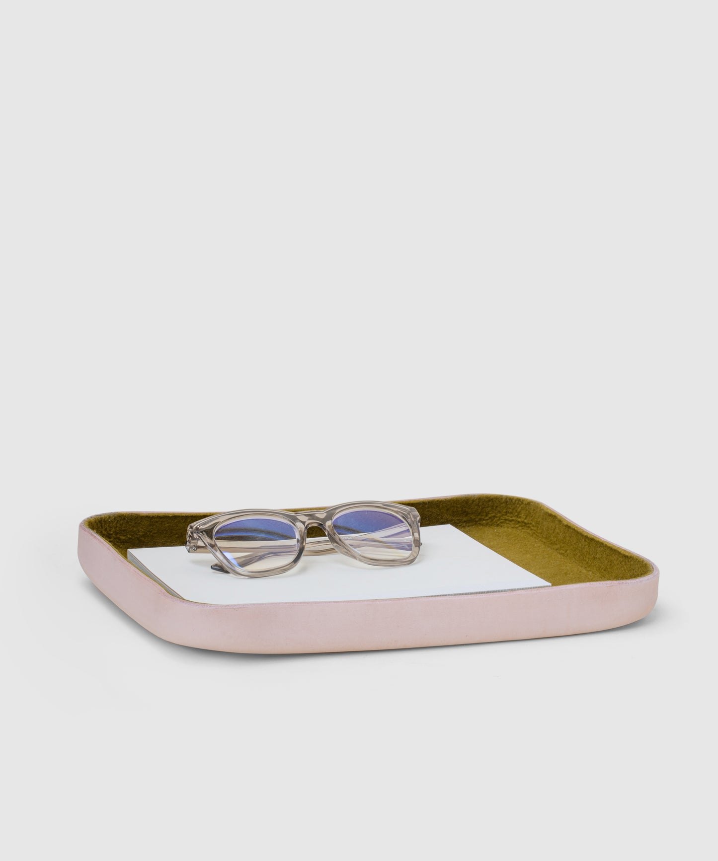 Large Wool & Leather Kawabon Valet Tray | KonMari