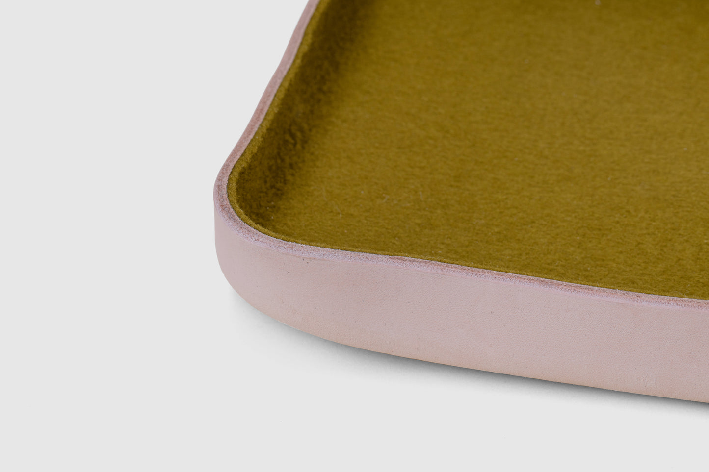 Large Wool & Leather Kawabon Valet Tray | KonMari