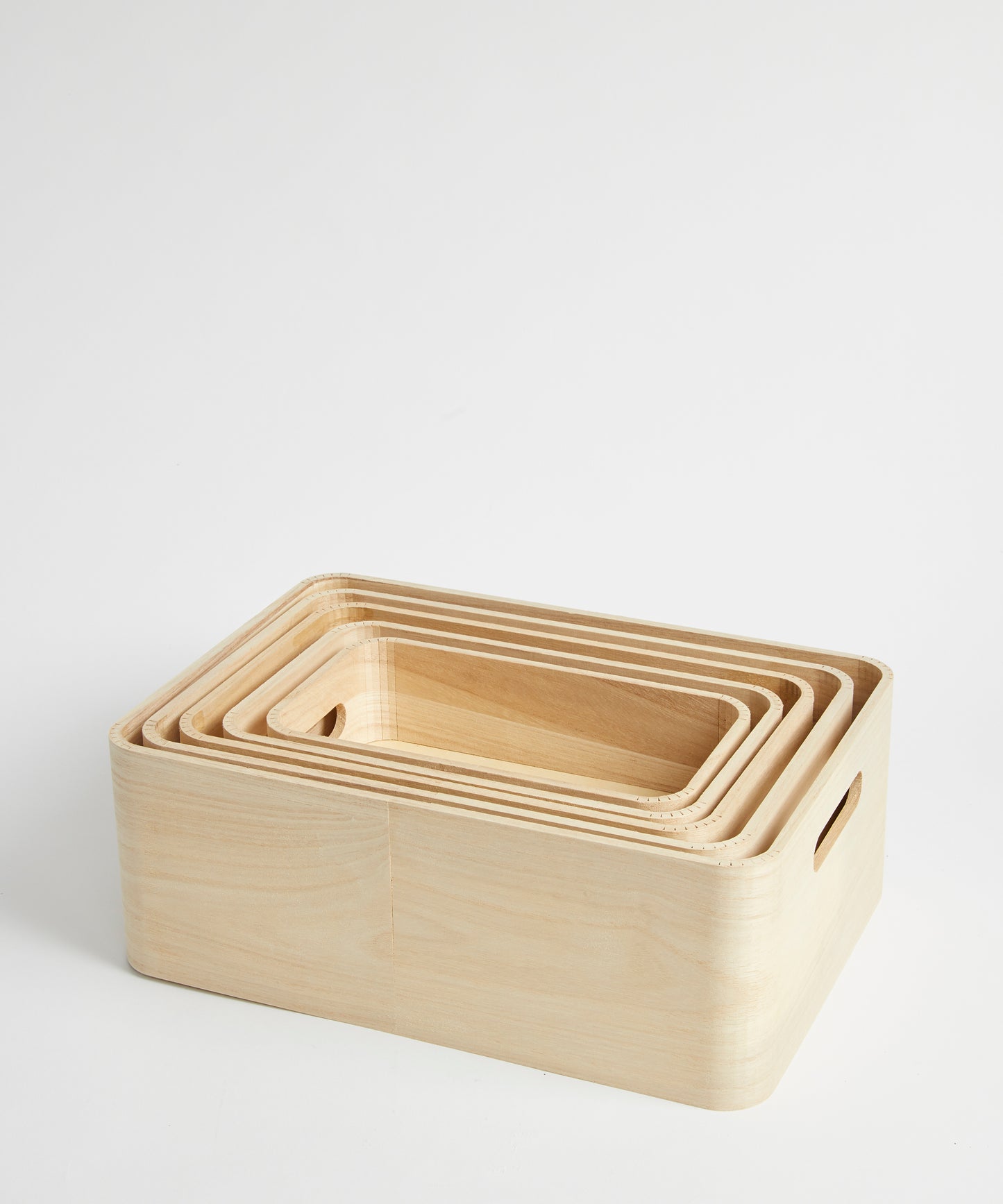 Set of 5 Wooden Storage Boxes | Shop at KonMari by Marie Kondo