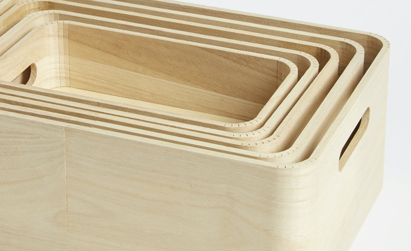 Set of 5 Wooden Storage Boxes  Shop at KonMari by Marie Kondo