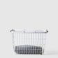 Medium White Metal Storage Basket | KonMari Shop by Marie Kondo