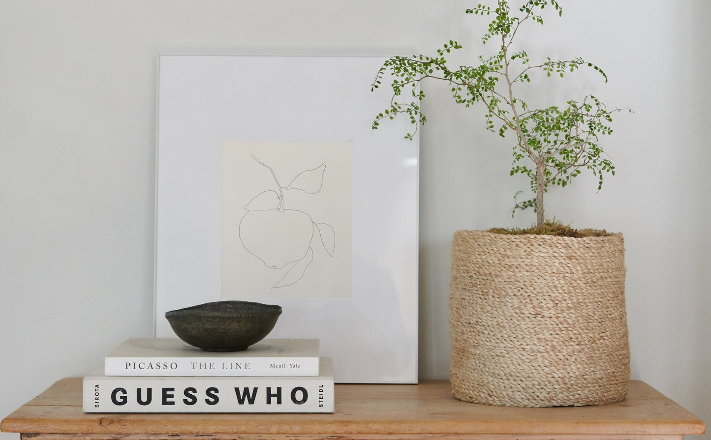 Versatile Neat Jute Storage Basket | KonMari Method by Marie Kondo