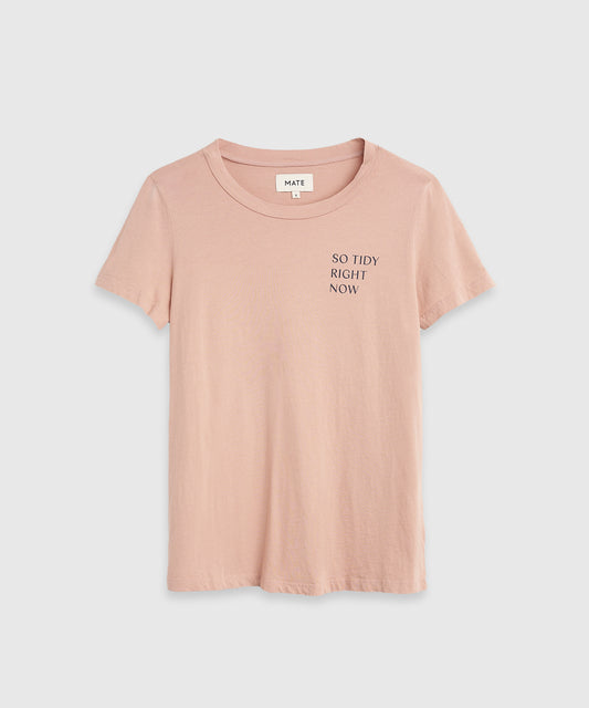 ‘So Tidy Right Now’ Organic Cotton T-Shirt | KonMari x Mate the Label