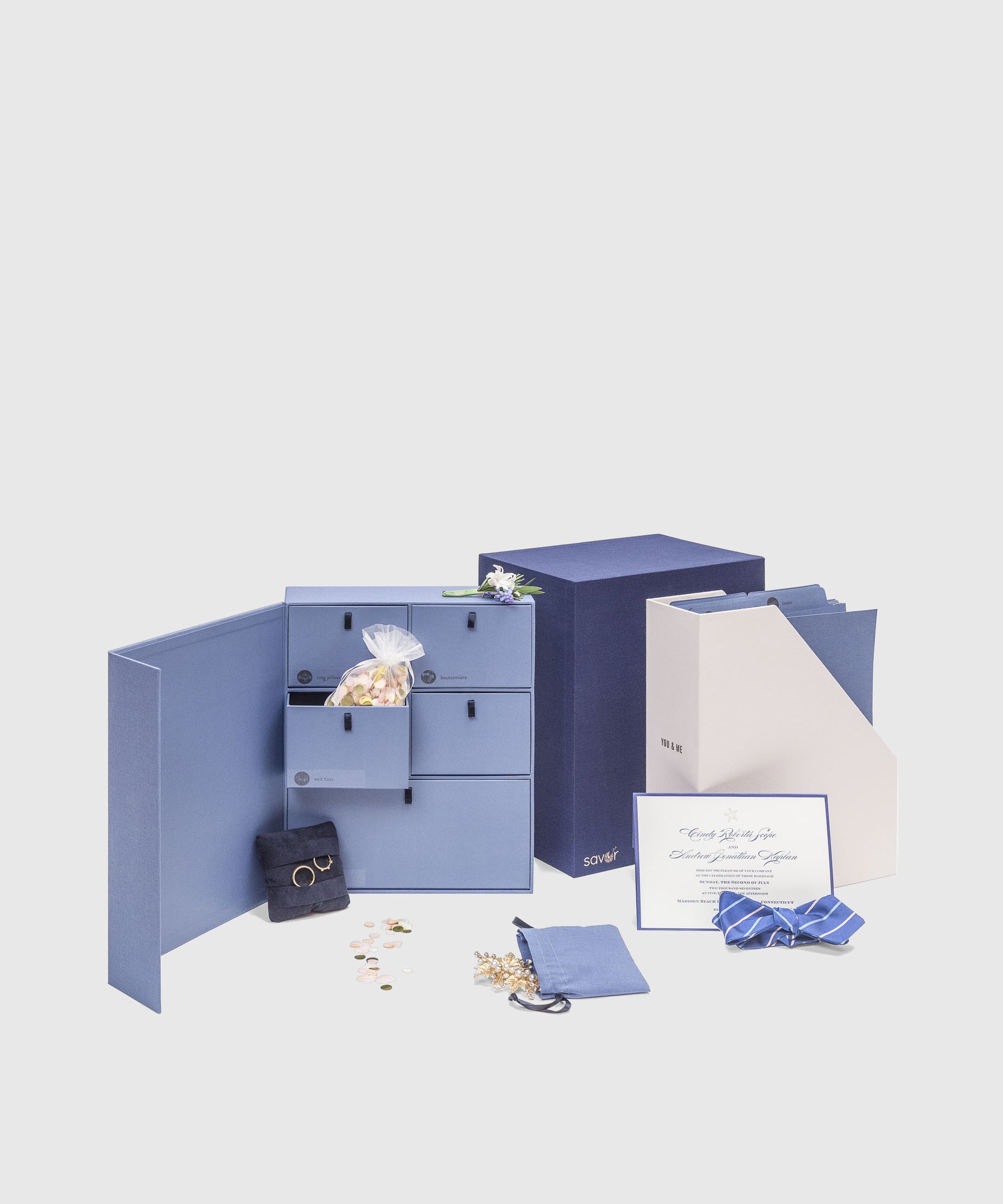 Modern Wedding Keepsake Box | Home Organization | KonMari by Marie Kondo