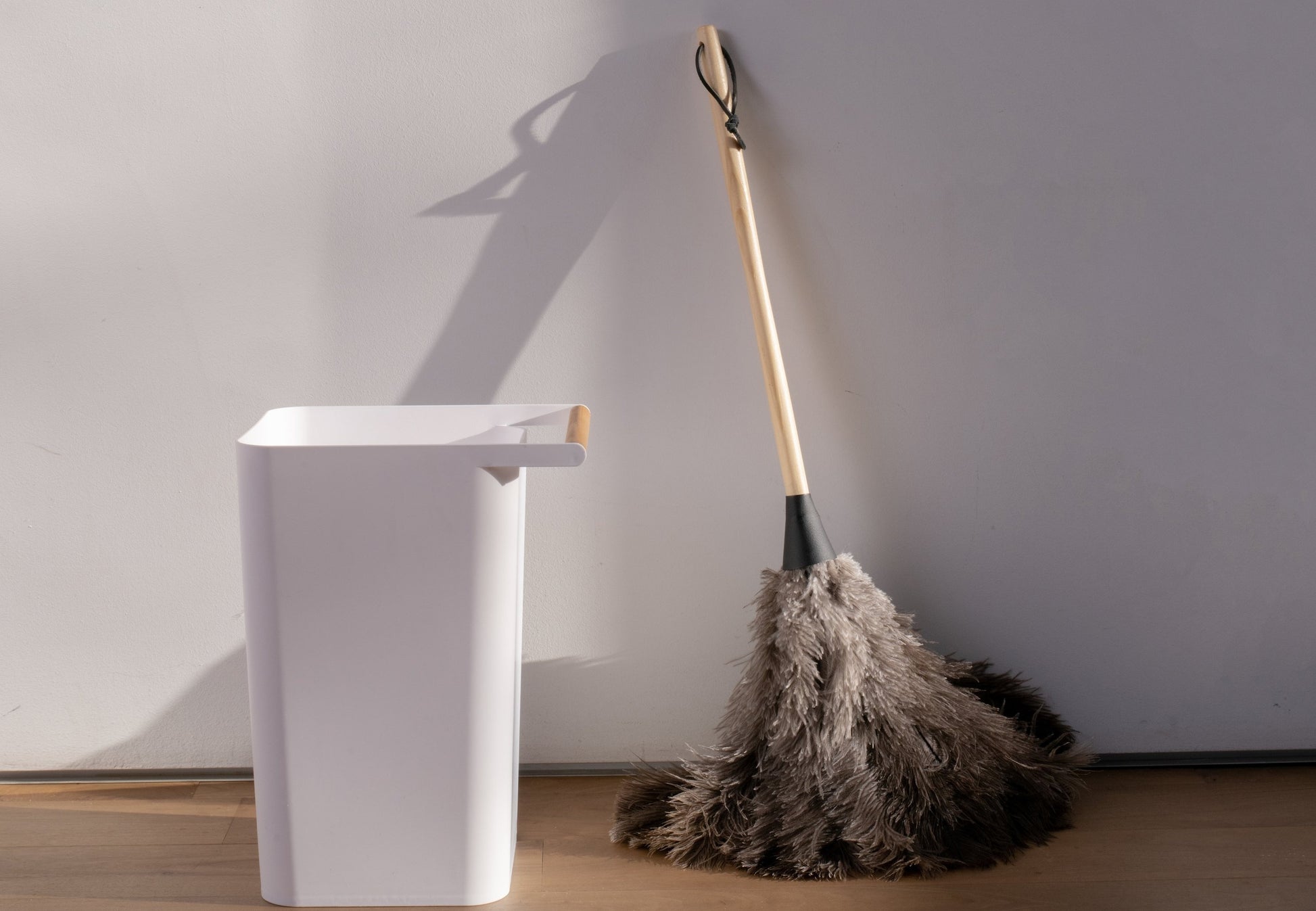 Black Feather Duster For Cleaning  | KonMari by Marie Kondo 