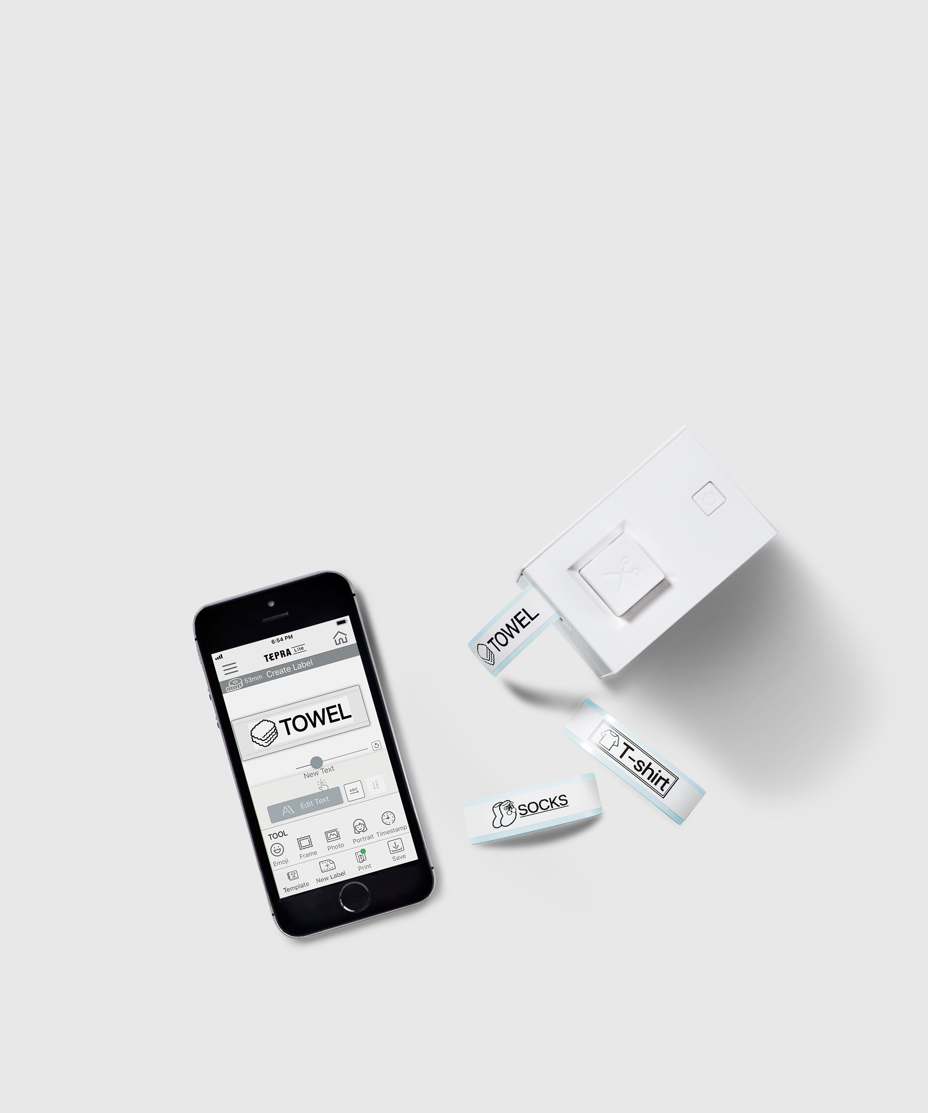 Digital Label Maker for Smartphone (iOS and Android) | Shop at KonMari