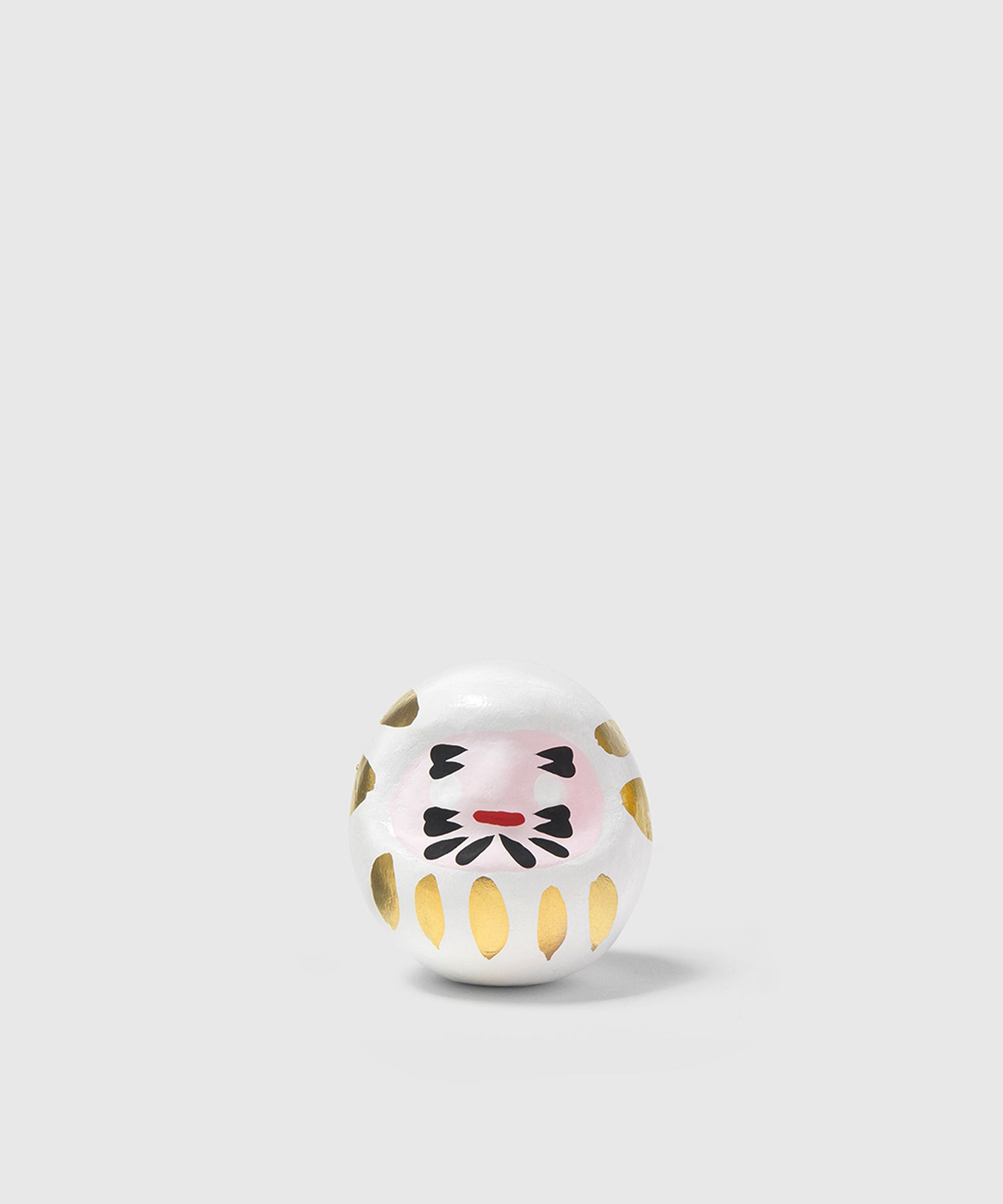 White Modern Daruma Doll | Made in Japan | KonMari by Marie Kondo