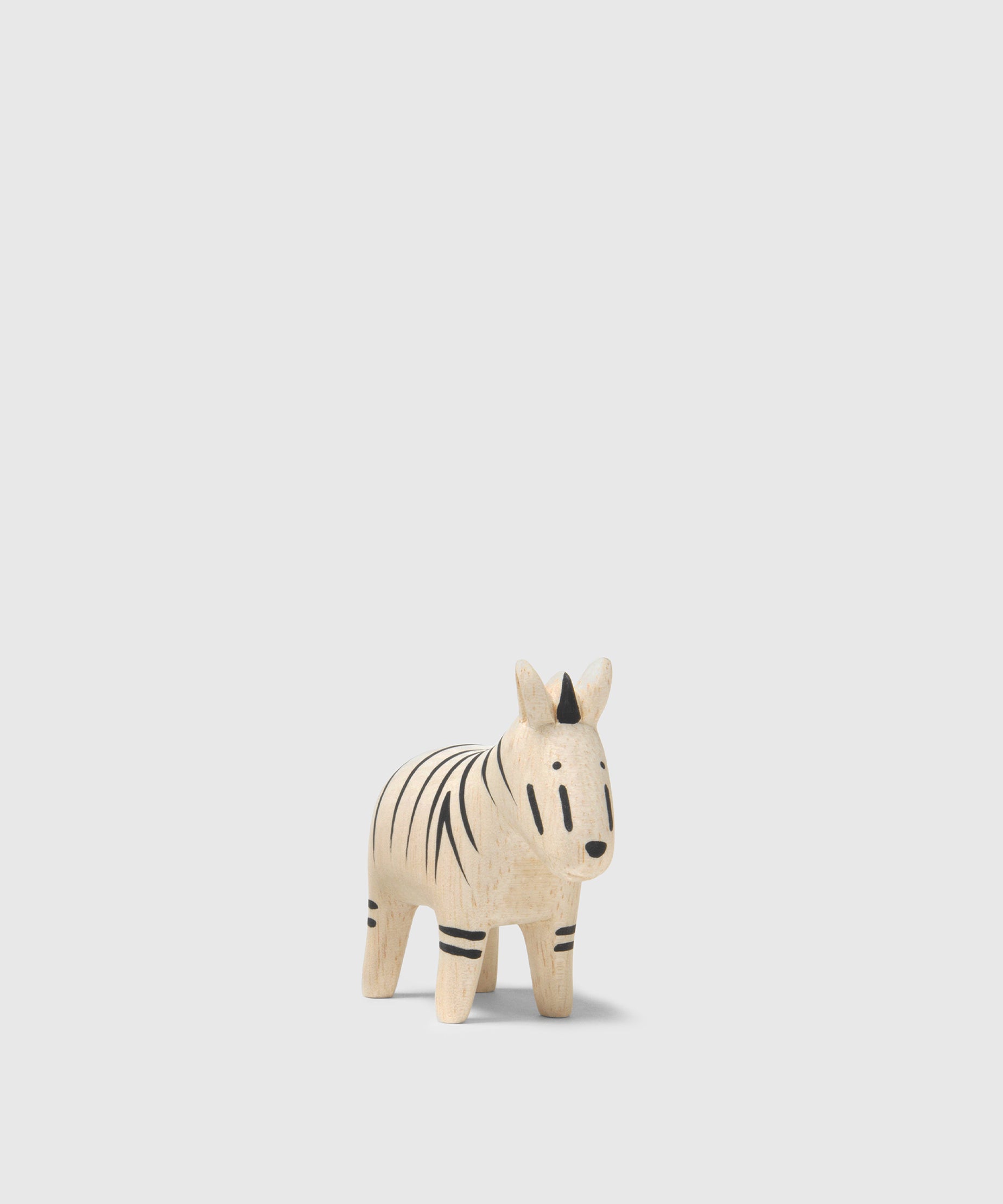 Zebra Handmade Japanese Wooden Animals — Safari | KonMari by Marie Kondo