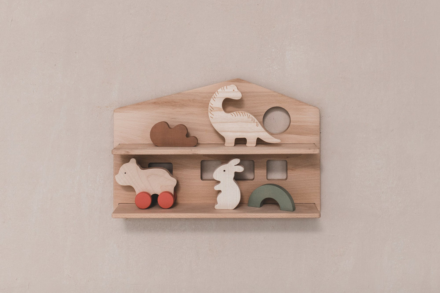 Handmade Wooden House Shelf | Shop at KonMari by Marie Kondo