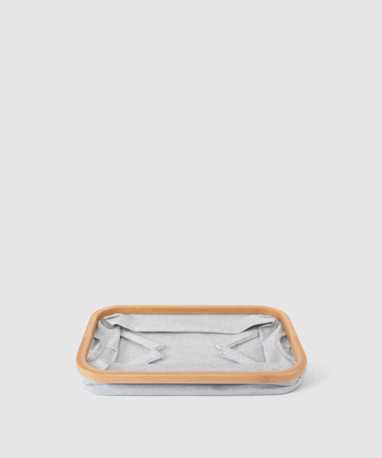 Bamboo & Cotton Rectangular Storage Basket | KonMari by Mari Kondo