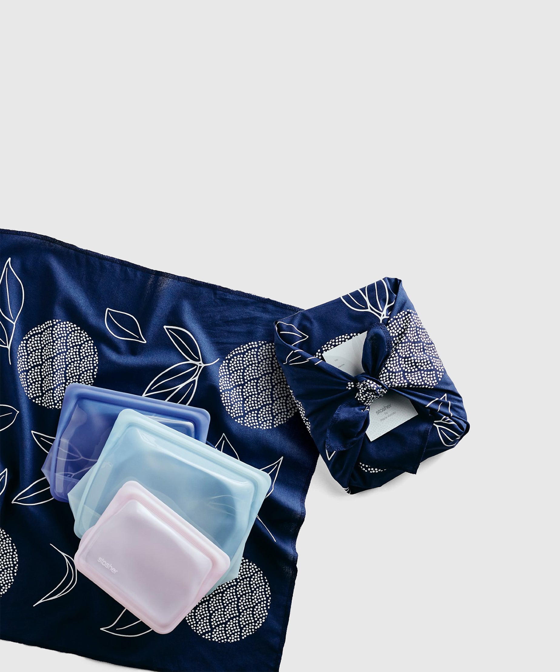 KonMari x Stasher Sustainable Gift Set | Kitchen Storage | KonMari by Marie Kondo 